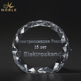 3d crystal laser paperweight