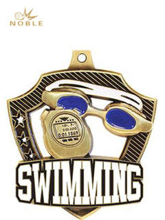 Swimming Custom Design Medal