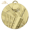 Gold Color Baseball Sports Custom Design Medal