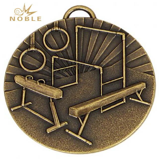 Bzomze Gymnastics Sports Custom Design Medal
