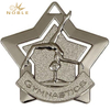 Star Shaped Gymnastics Sports Custom Design Medal