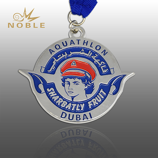 Customized Design Silver Metal Medal
