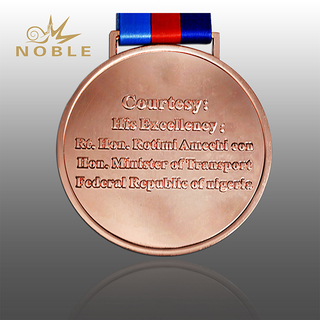 Bronze Color Design Medal Custom Sports Medal