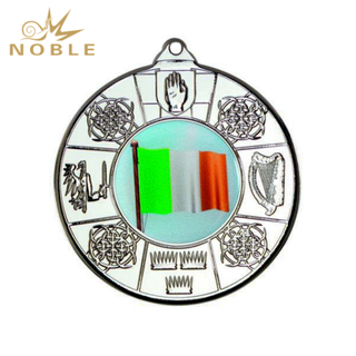 Four Provinces Medal (1in Centre) - Silver 2in