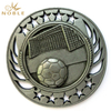 Customized 3D Football Silver Medal