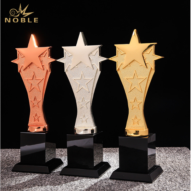 NB-CST 089 创意星星奖杯黑色底座