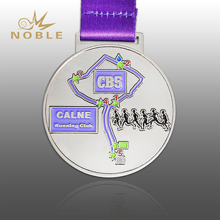 Running Club Metal Medal Award
