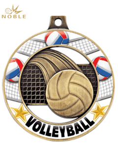Customized Metal Volleyball Medal