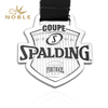 Silver Color Football Medal