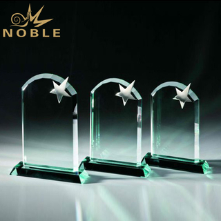 Arched Glass Star Award