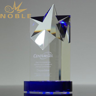 Rising Star Blue Crystal Tower 