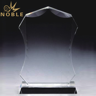 Noble Custom Engrave Blank Crystal Plaque Award