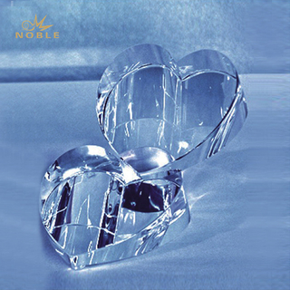Heart Crystal Paperweight