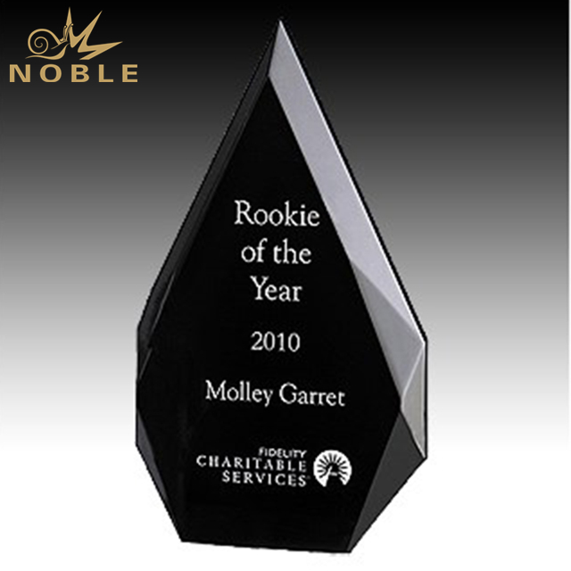 17---2A-TAC039-1 Thick Free Standing Clear Acrylic with Black Silk Screened Back.