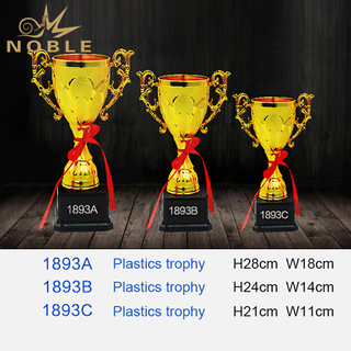 Sports Plastic Trophy Cup with Black Base