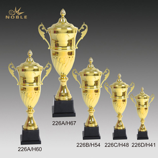 Gold Color Large Metal Sports Cup 