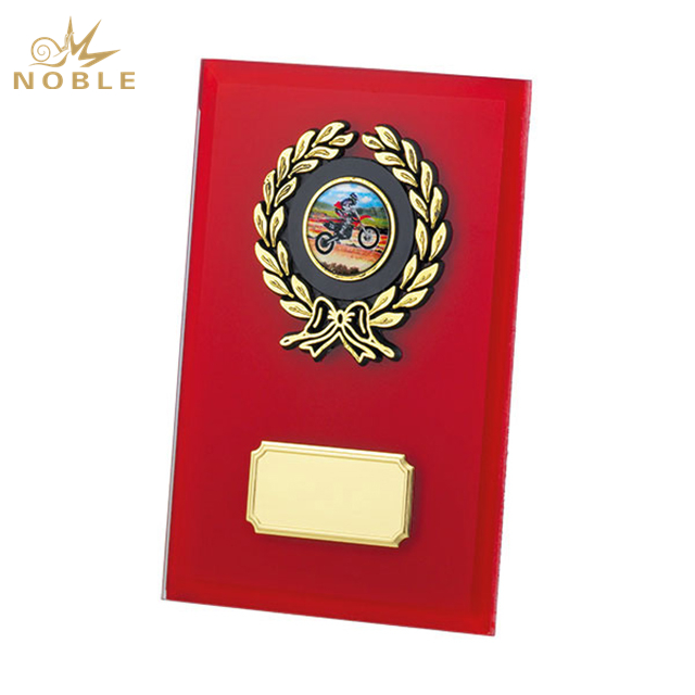 177---NB-SSY038 6in RED TRIMMED GLASS