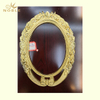  Wood Plaque Shield with Custom Gold Round Frames