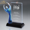 Art Glass Hand Blown Glass Trophy