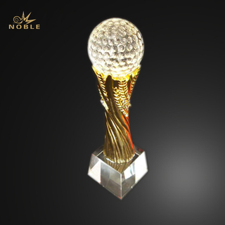Resin Earth Globe Trophy 