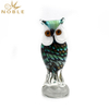 Cute Hand Blown Glass Owl As Home Decoration