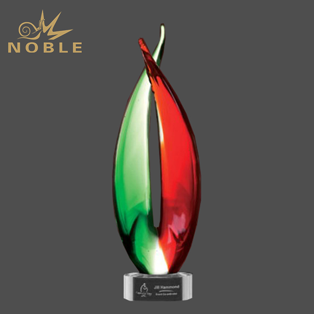 164---123 STR-ARG6603-HR Taste of Italy Artglass Award