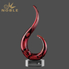 Red Snakeskin Art Glass Award