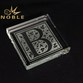 Crystal Alphabet Block 