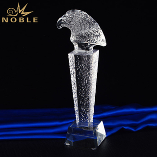 Customized Crystal Eagle Trophy