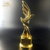Gold Plated Color Metal FlameTrophy 