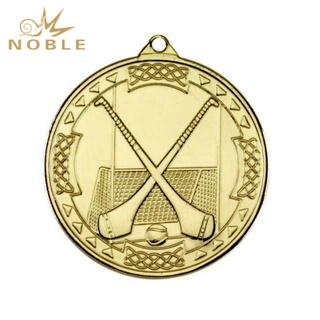 Metal Gold Hockey Medal