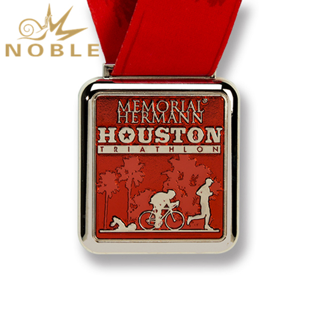Custom Sports Medal with Color Filling