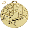 Gold Gymnastics Sports Custom Design Medal