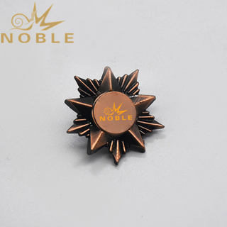 Custom Antique Bronze Metal Lapel Pins