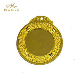 Blank Gold Custom Round Medal