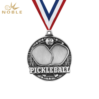 Gold Silver Pickleball Medal