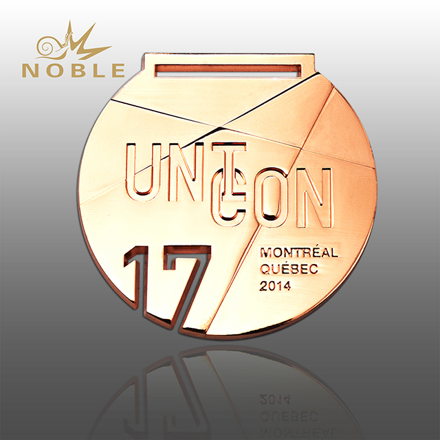 Custom 3D Cut Out Metal Medal 