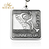 Custom Unique Design Silver Medal