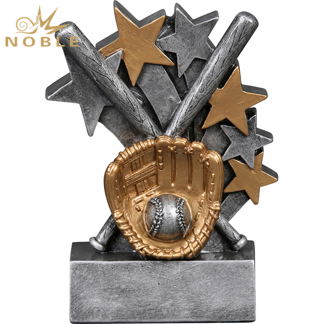 NB-CST 285 Star Blast Resin Baseball Trophy