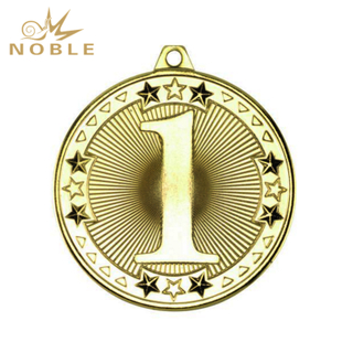 Swimming 'Tri Star' Medal - Silver 2in