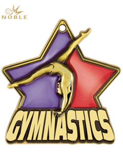Customized Metal Gymnastics Medal