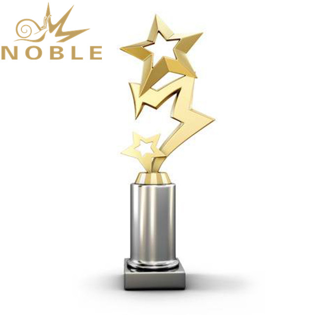 3d Star awards isolated on white background