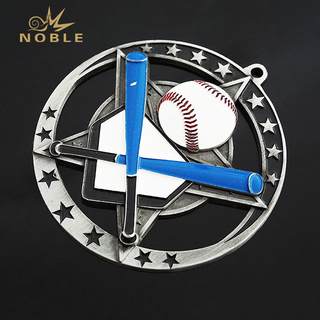 Baseball Sports Design Medal