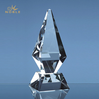 Custom Crystal Diamond Trophy 