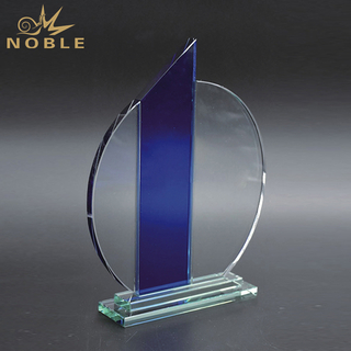 Custom Round Crystal Award