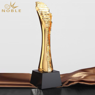 Resin Award Trophy With Black Base