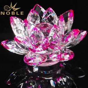 Flower Lotus Crystal Wedding Gifts as Souvenirs Favors