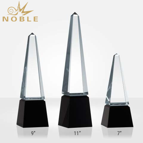 Noble Tower K9 Crystal Obelisk Award