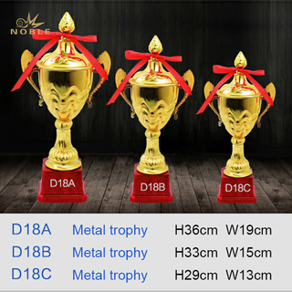 Gold Sports Gifts Metal Sports Trophy Cup