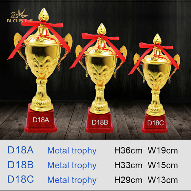 Gold Sports Gifts Metal Sports Trophy Cup